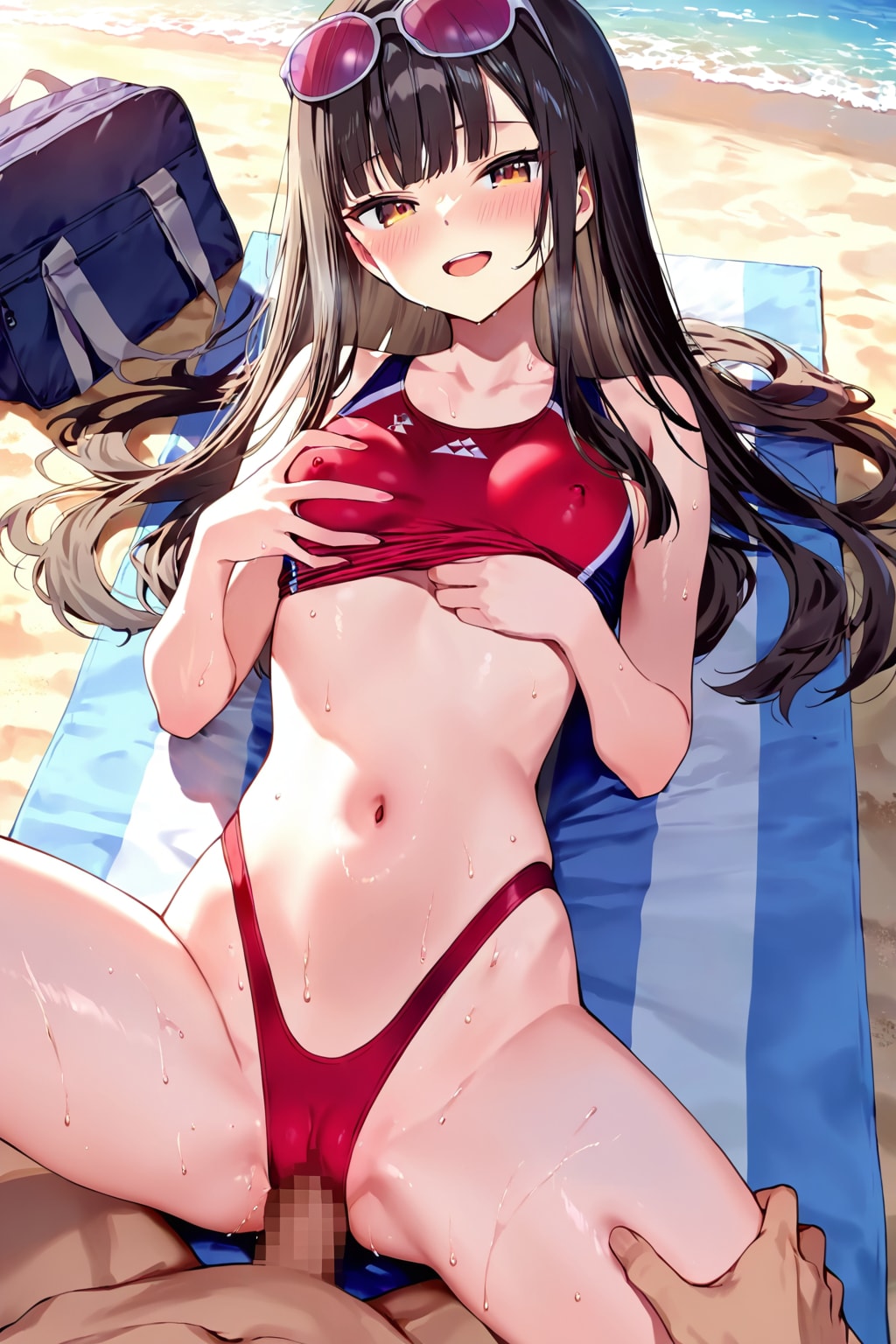 我慢できなくなったの〜？笑