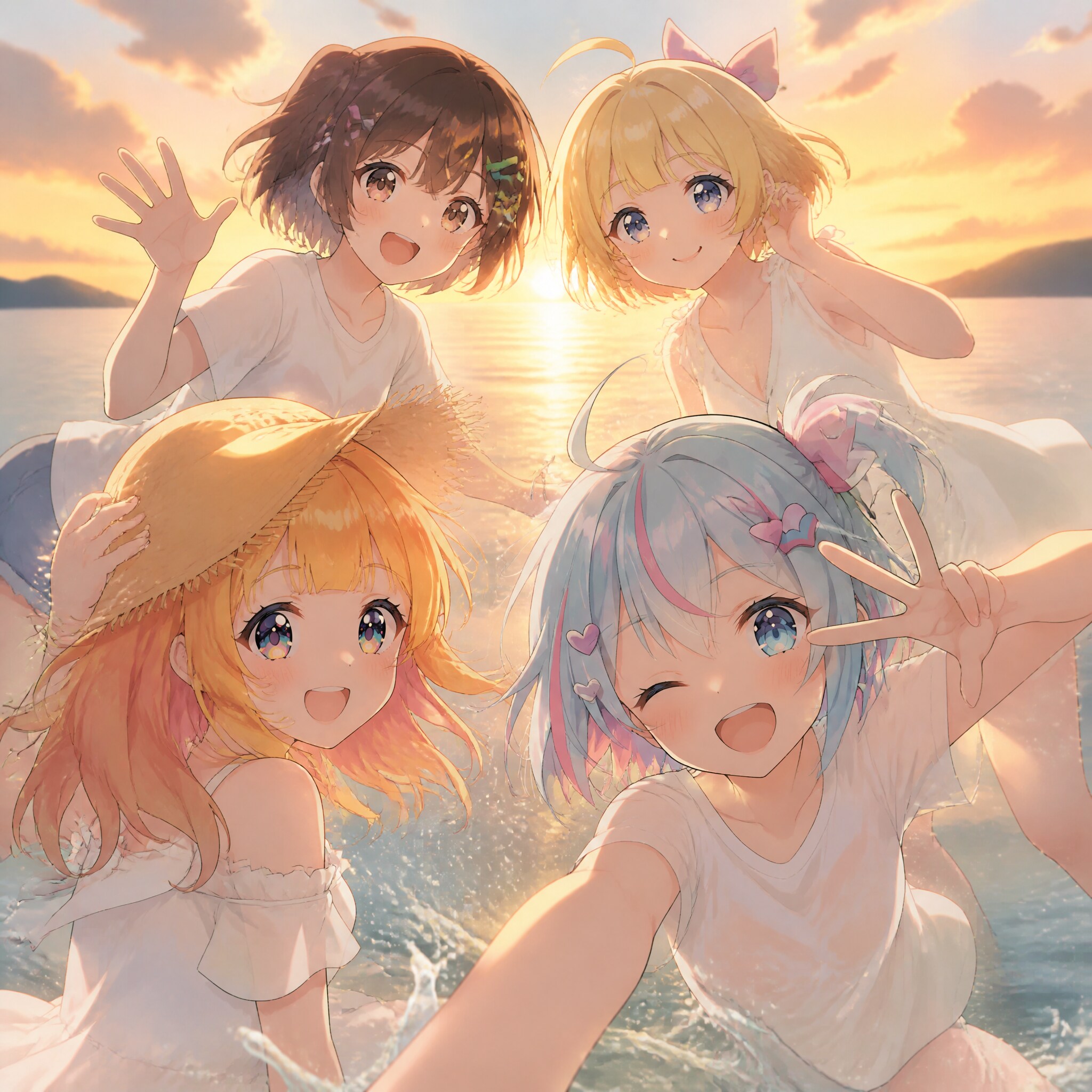 夏の思い出（１）３時のアイドル　GPTimages2.0 | の人気AIイラスト・グラビア