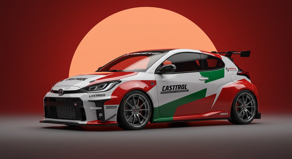 カストロールGRヤリスレーシングカー