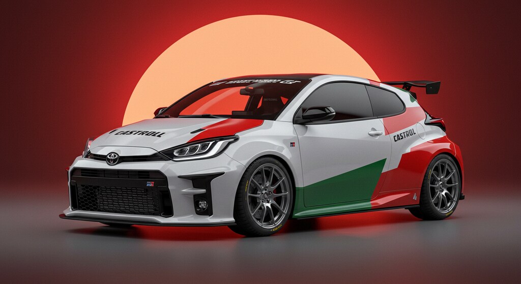 カストロールGRヤリスレーシングカー