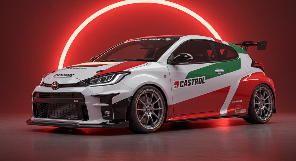 カストロールGRヤリスレーシングカー