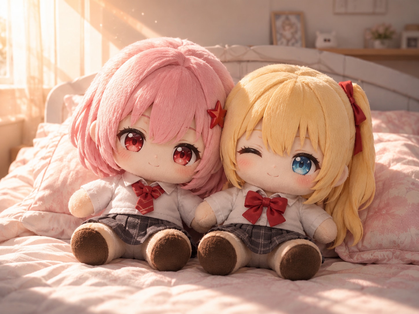ひーちゃん＆らーちゃん【ぷいぐるみ】