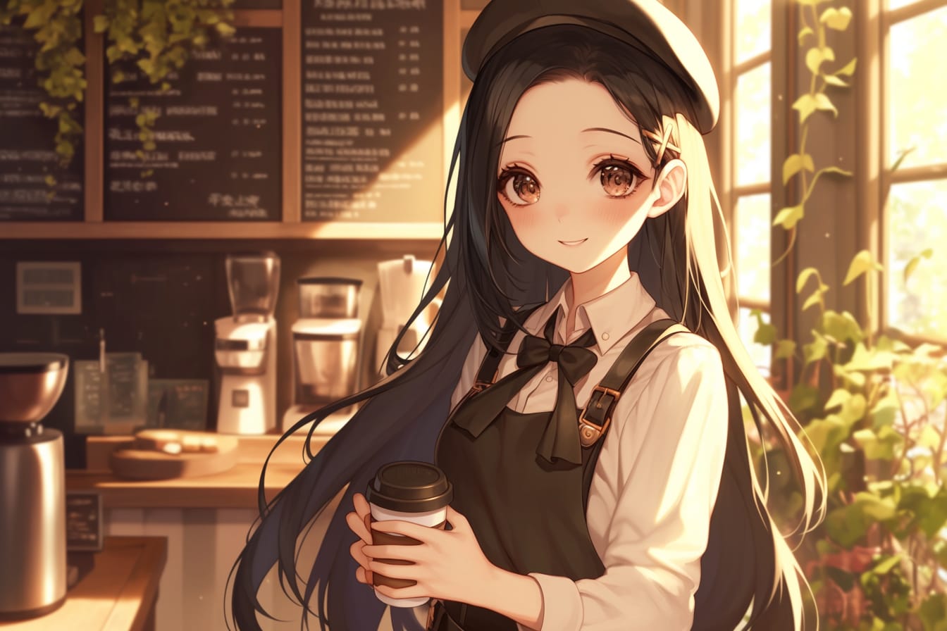 カフェのお姉さん☕✨162 | の人気AIイラスト・グラビア