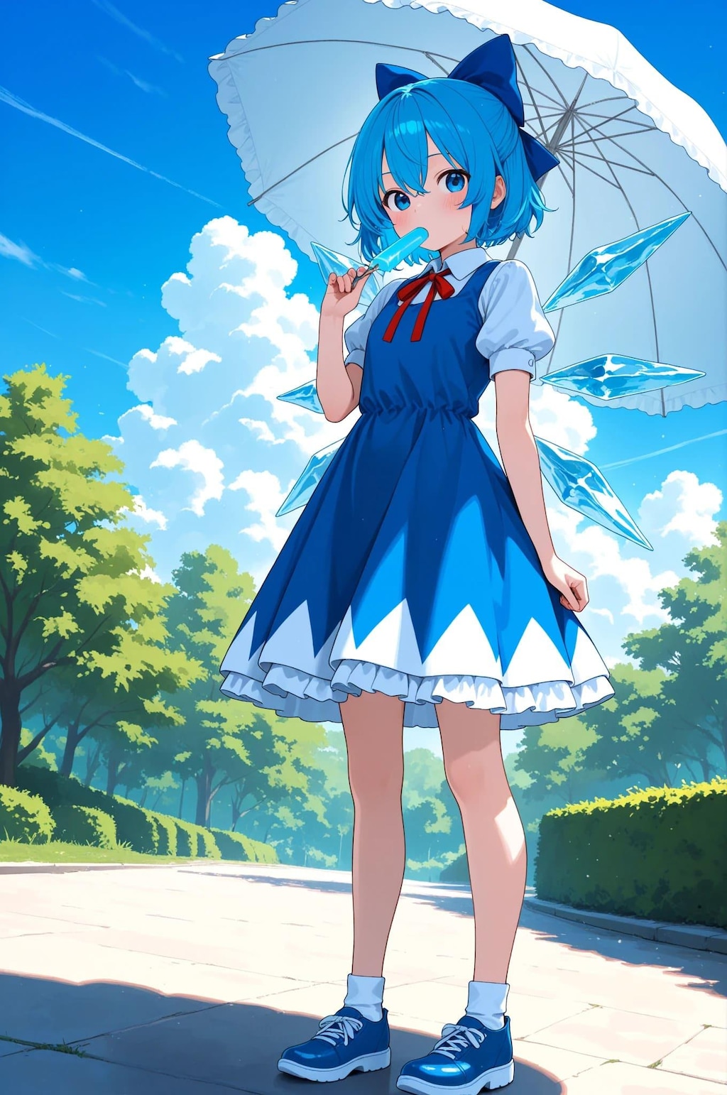 チルノ➡　はむむっ・・・なんだって⁉