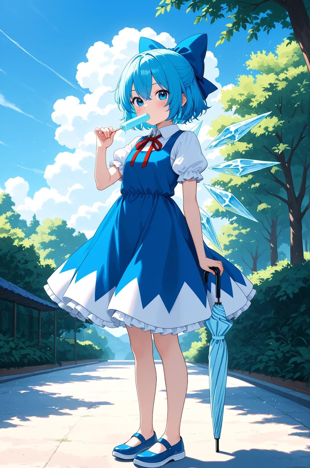 チルノ➡　はむむっ・・・なんだって⁉