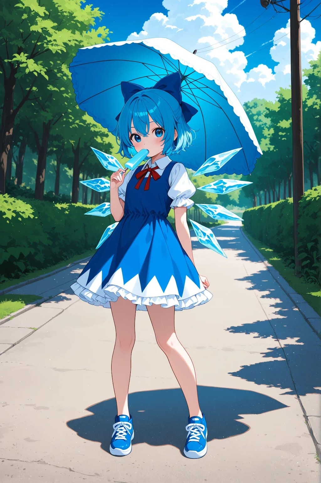 チルノ➡　はむむっ・・・なんだって⁉