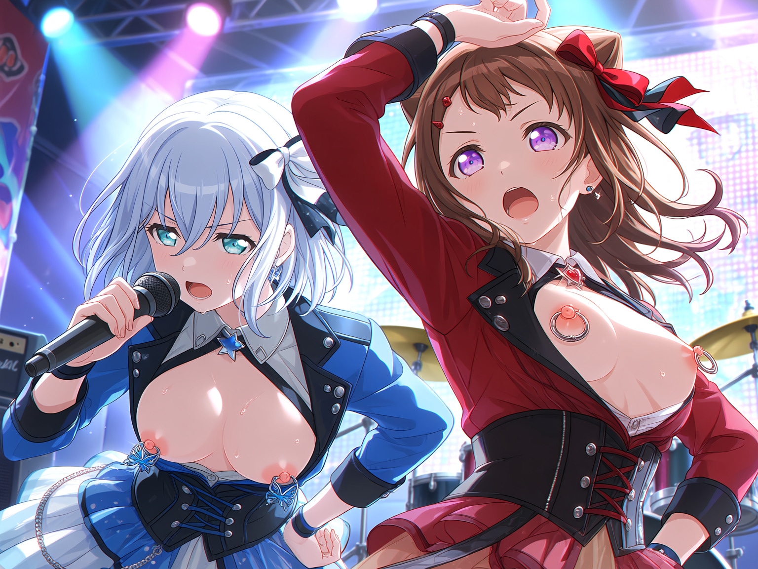 香澄とましろのシークレットライブ