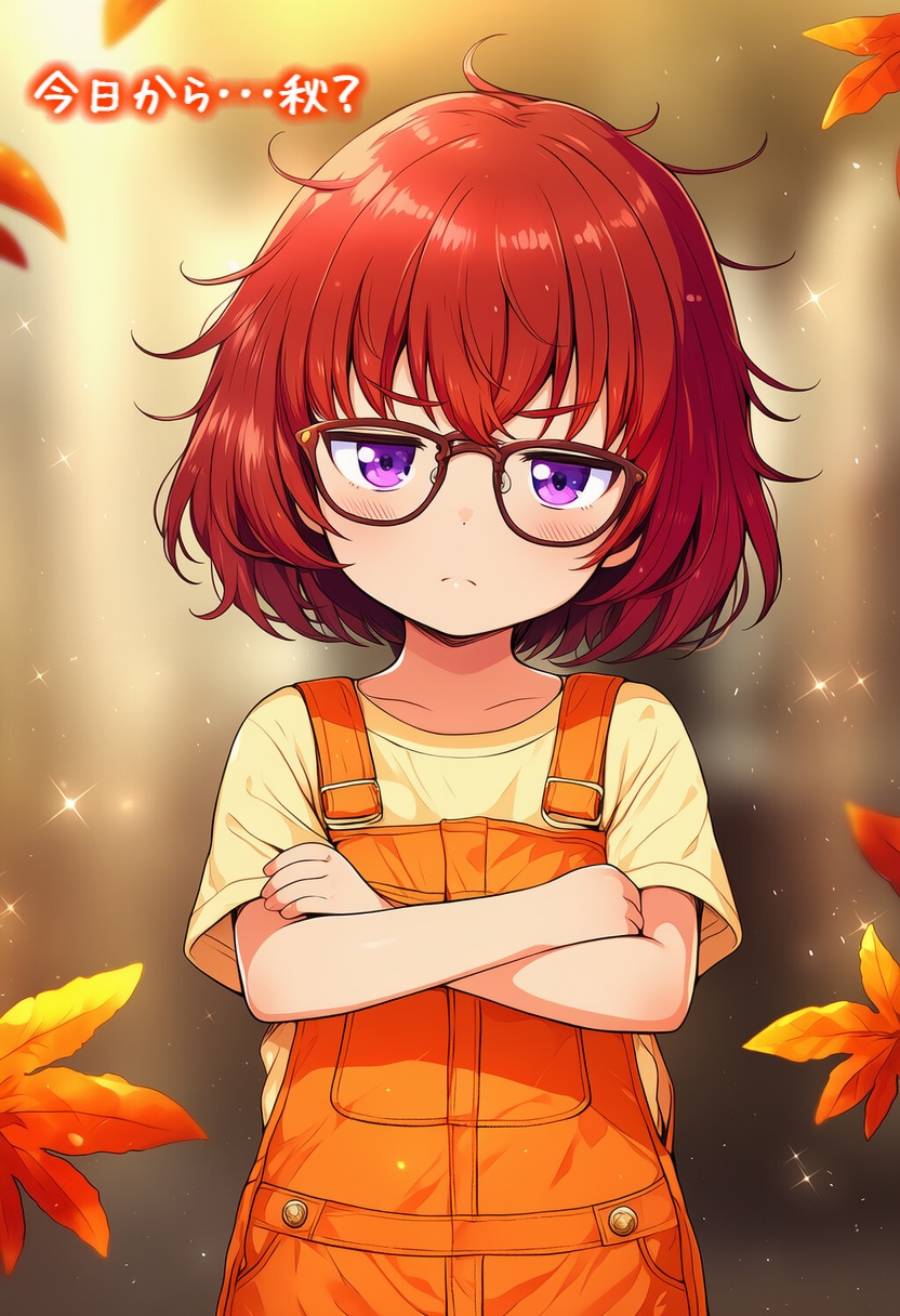 【 🍁立秋🍄‍🟫 】🧡 秋はボクの季節だね ✨