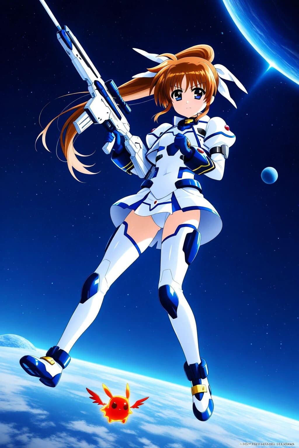 なのは➡　フェイトちゃんばかりずるい‼　私にも・・・