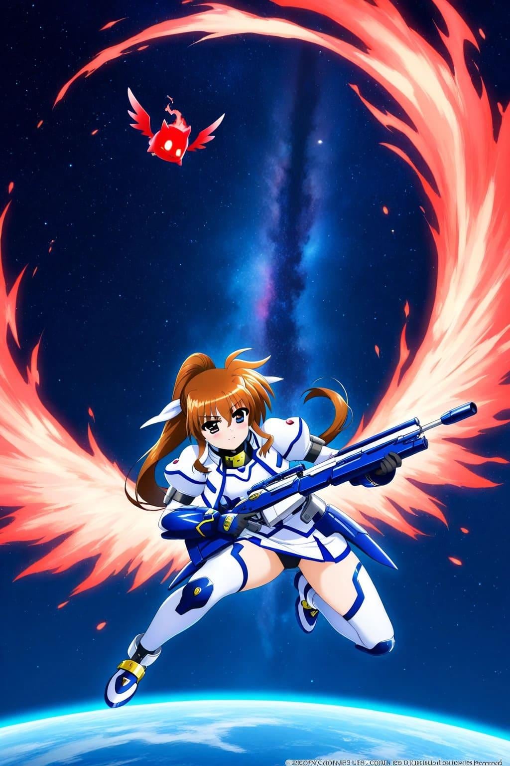 なのは➡　フェイトちゃんばかりずるい‼　私にも・・・