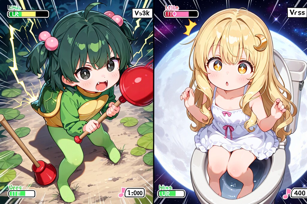 【決着】月vsスッポン！