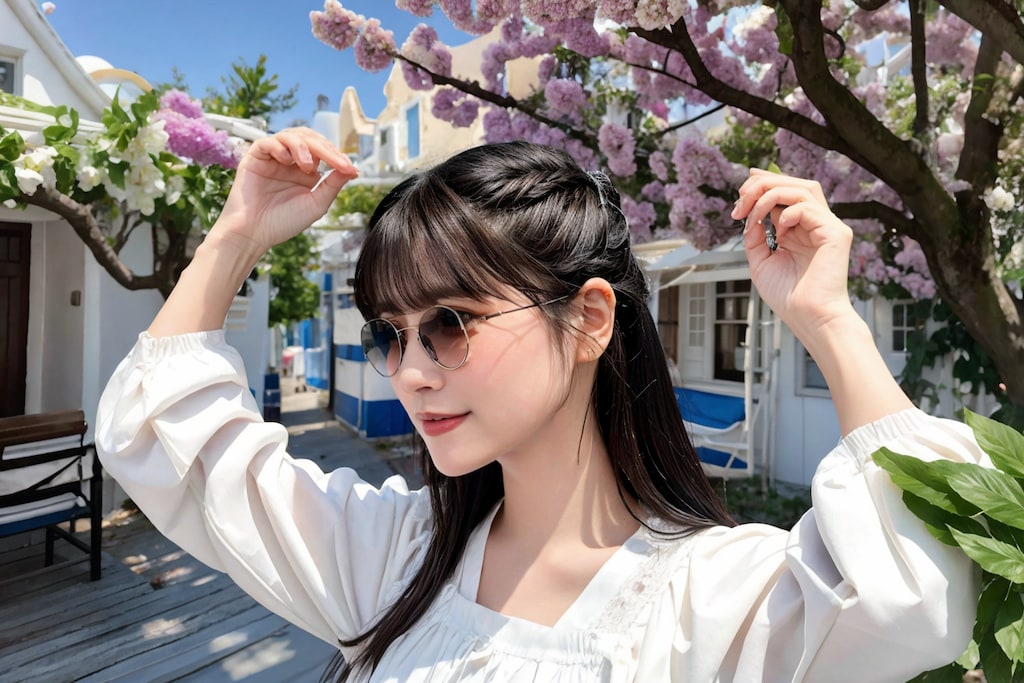 ギリシャでファッションショー - オフショット