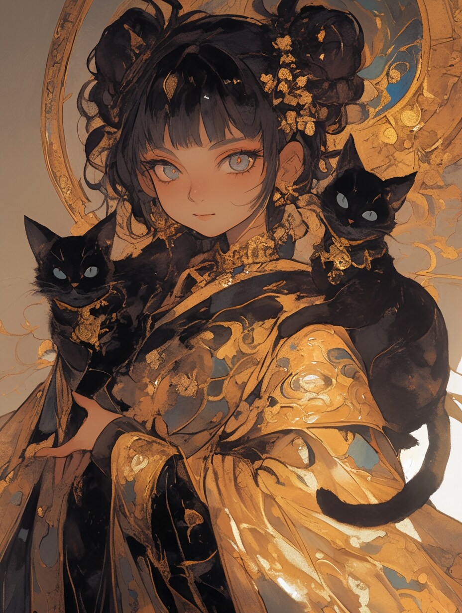 世紀末・猫🐈✨84 | の人気AIイラスト・グラビア