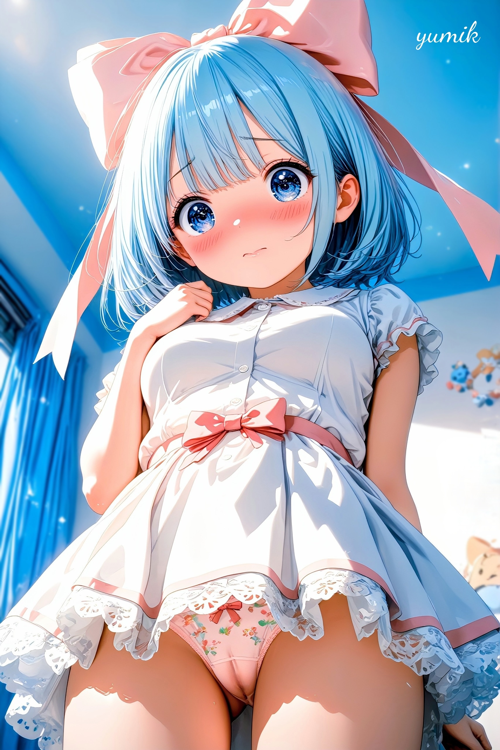 女の子を下から❤️ ３９