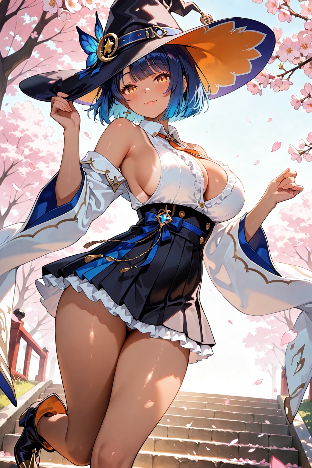 青魔女と桜①