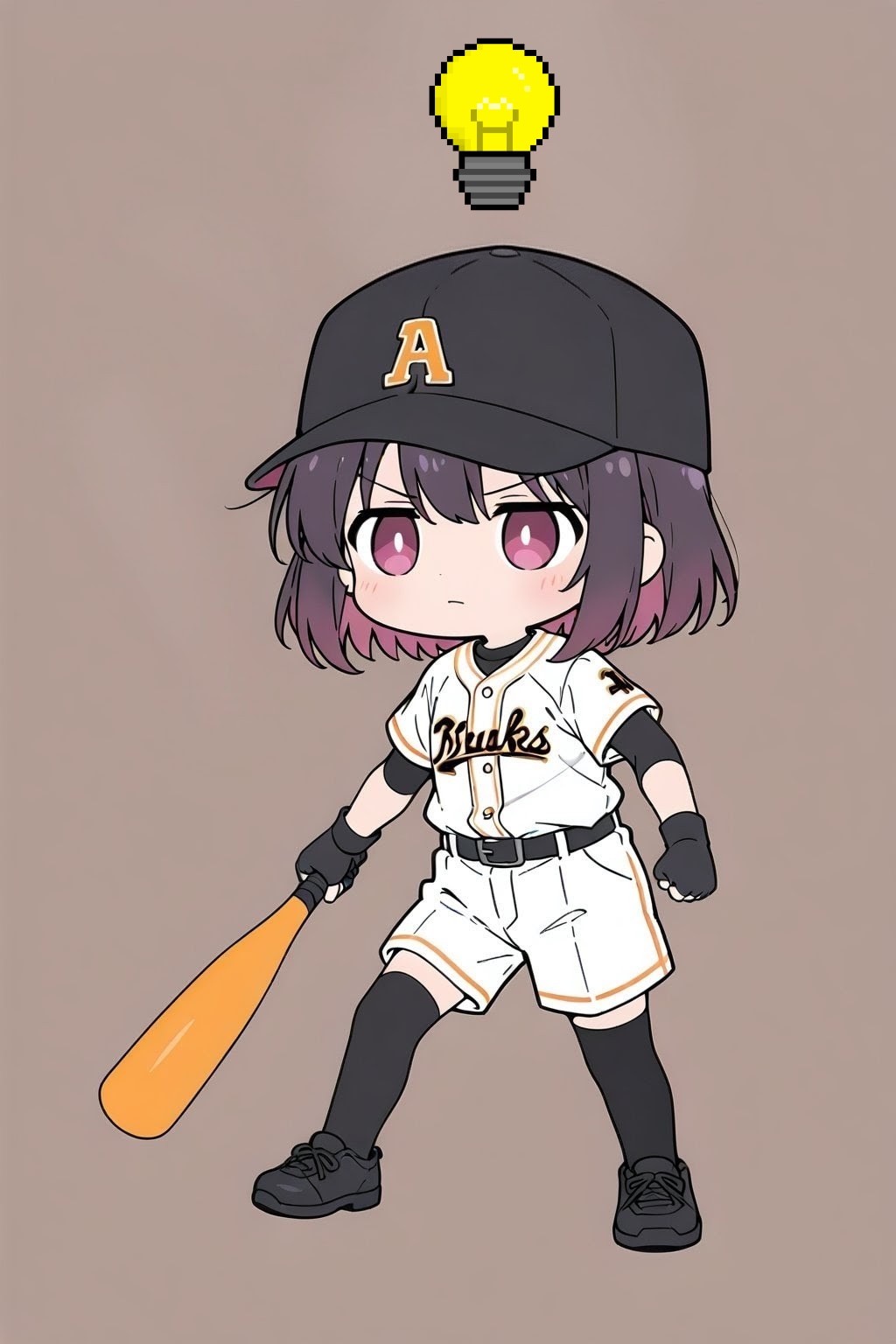 素振りをしていたら…