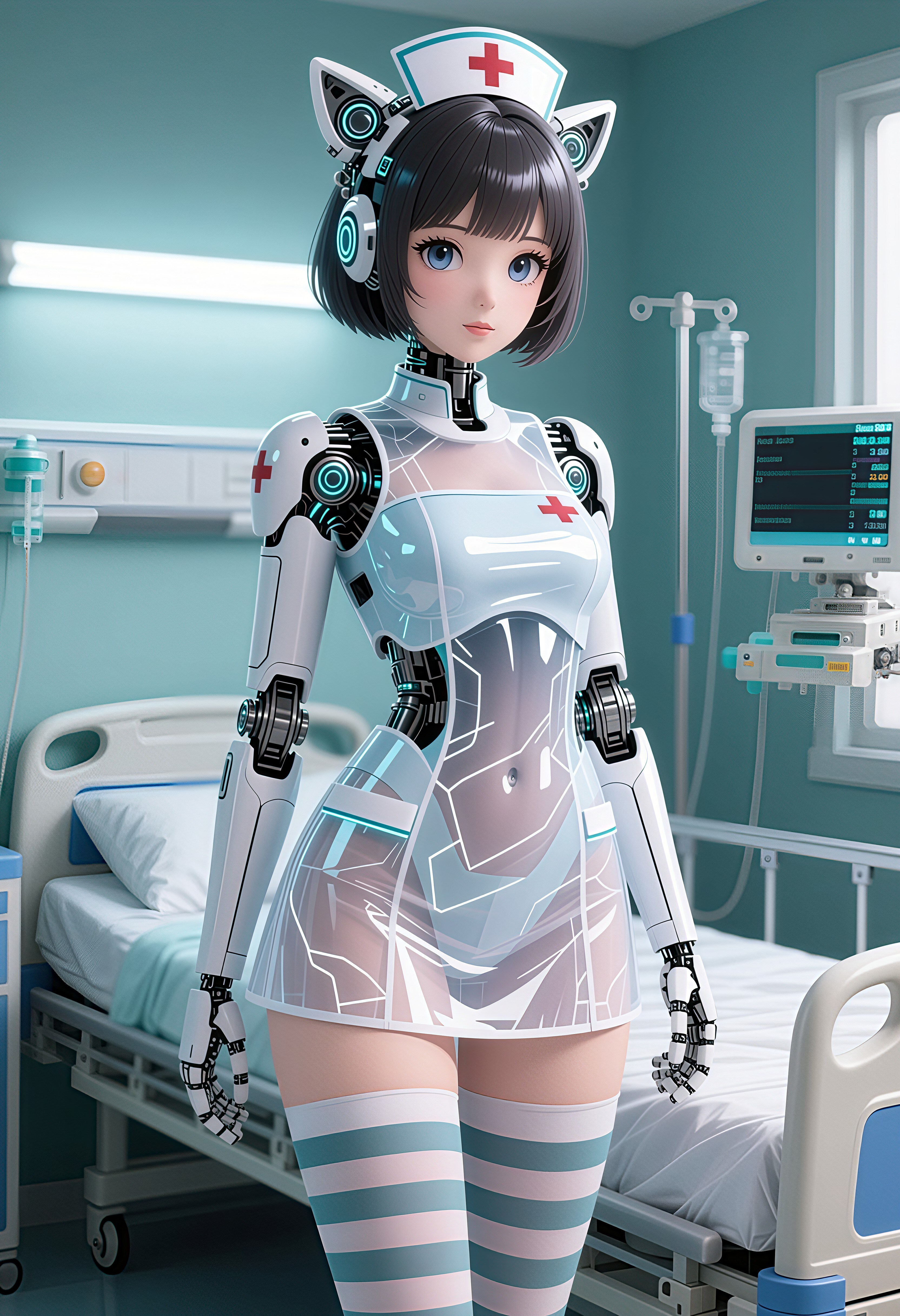 メカ娘3142号 | の人気AIイラスト・グラビア