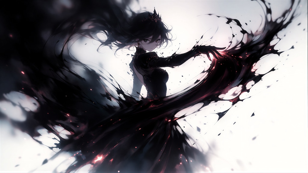 光を薙ぎ払う黒い闇 2