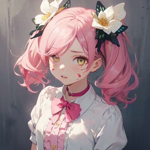 花飾りの少女３ | の人気AIイラスト・グラビア