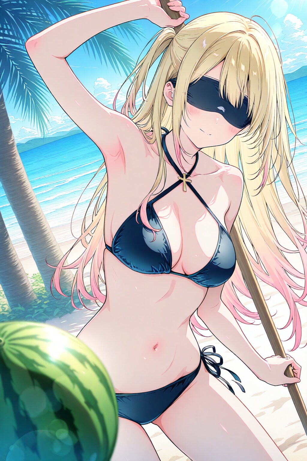 スイカ割り