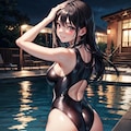 競泳水着の彼女 8枚目
