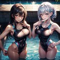 競泳水着の彼女 7枚目