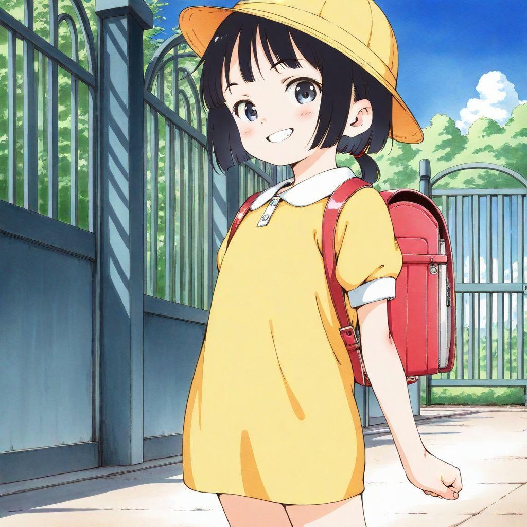 夏の登校