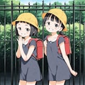夏の登校 3枚目