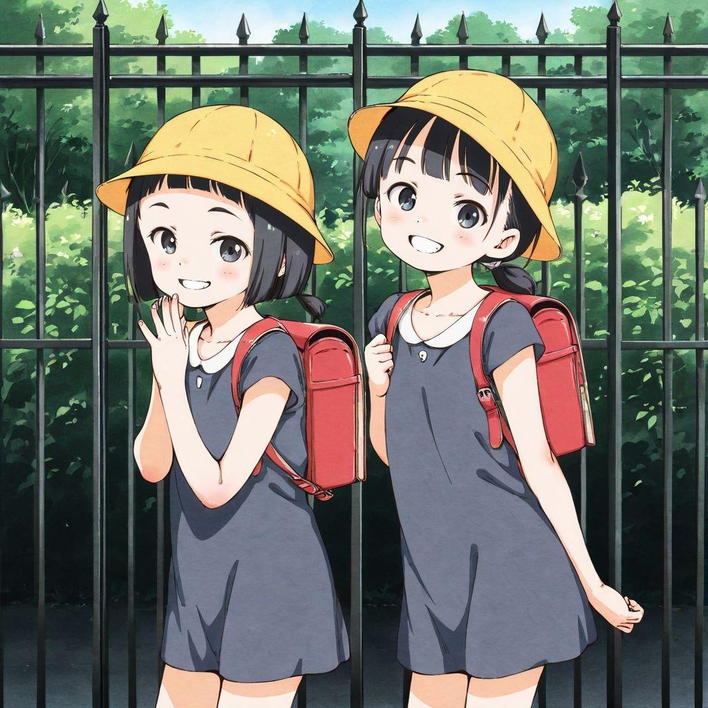 夏の登校