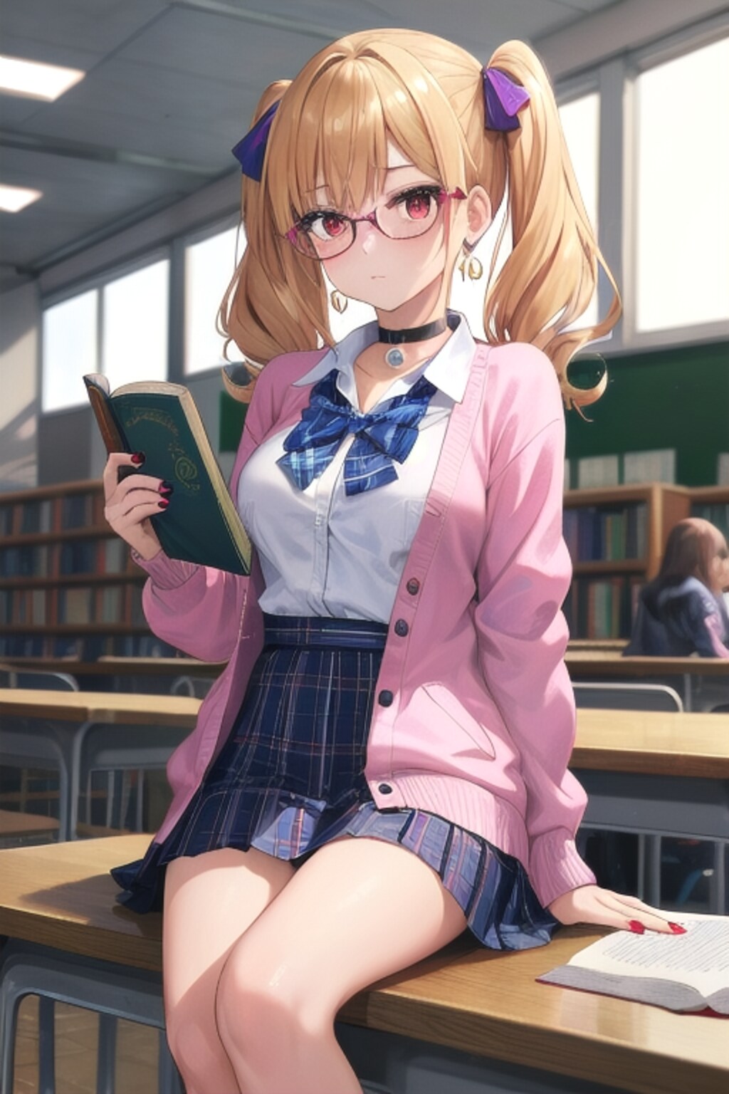 文芸部員の女の子９