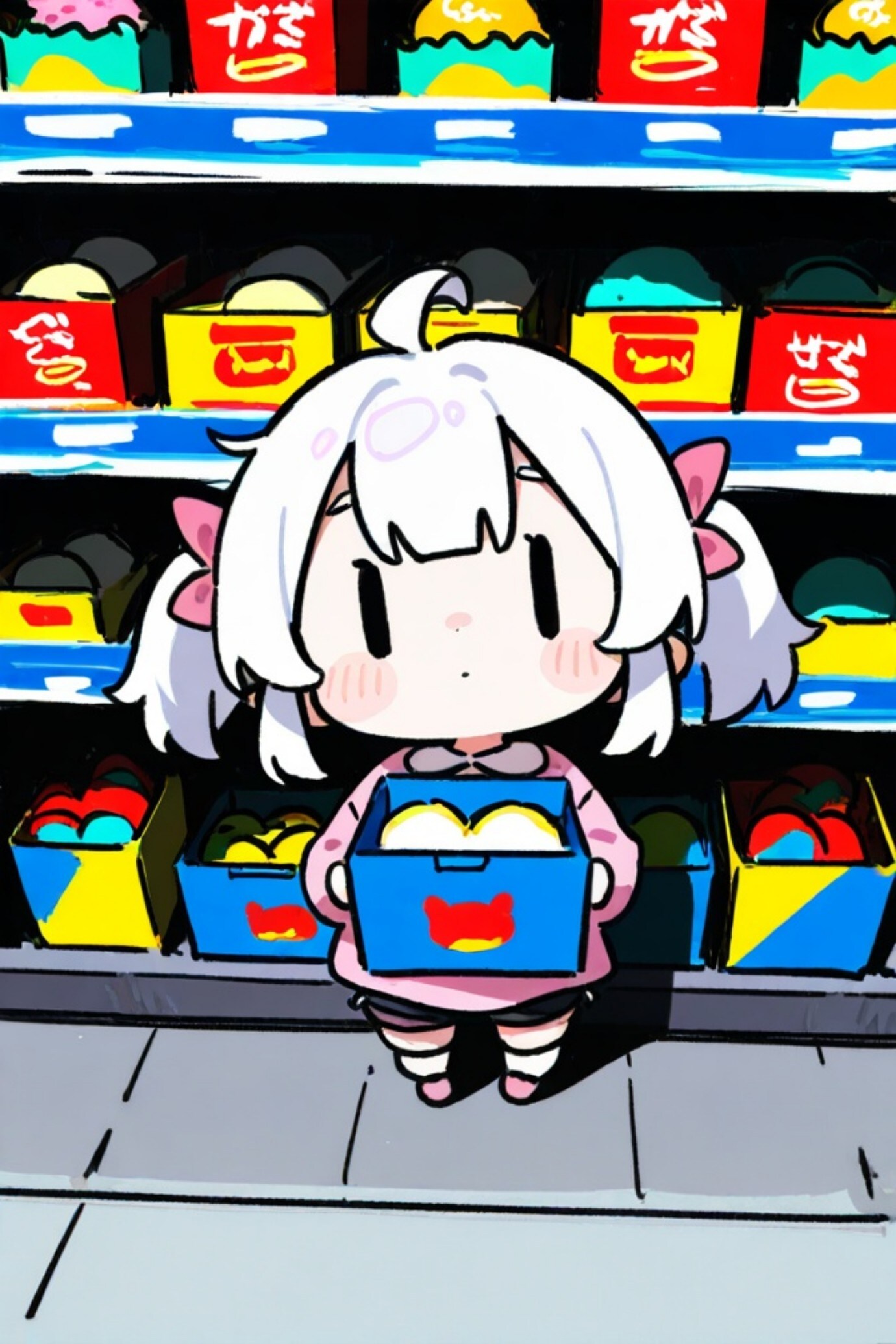 白髪ちゃん | の人気AIイラスト・グラビア