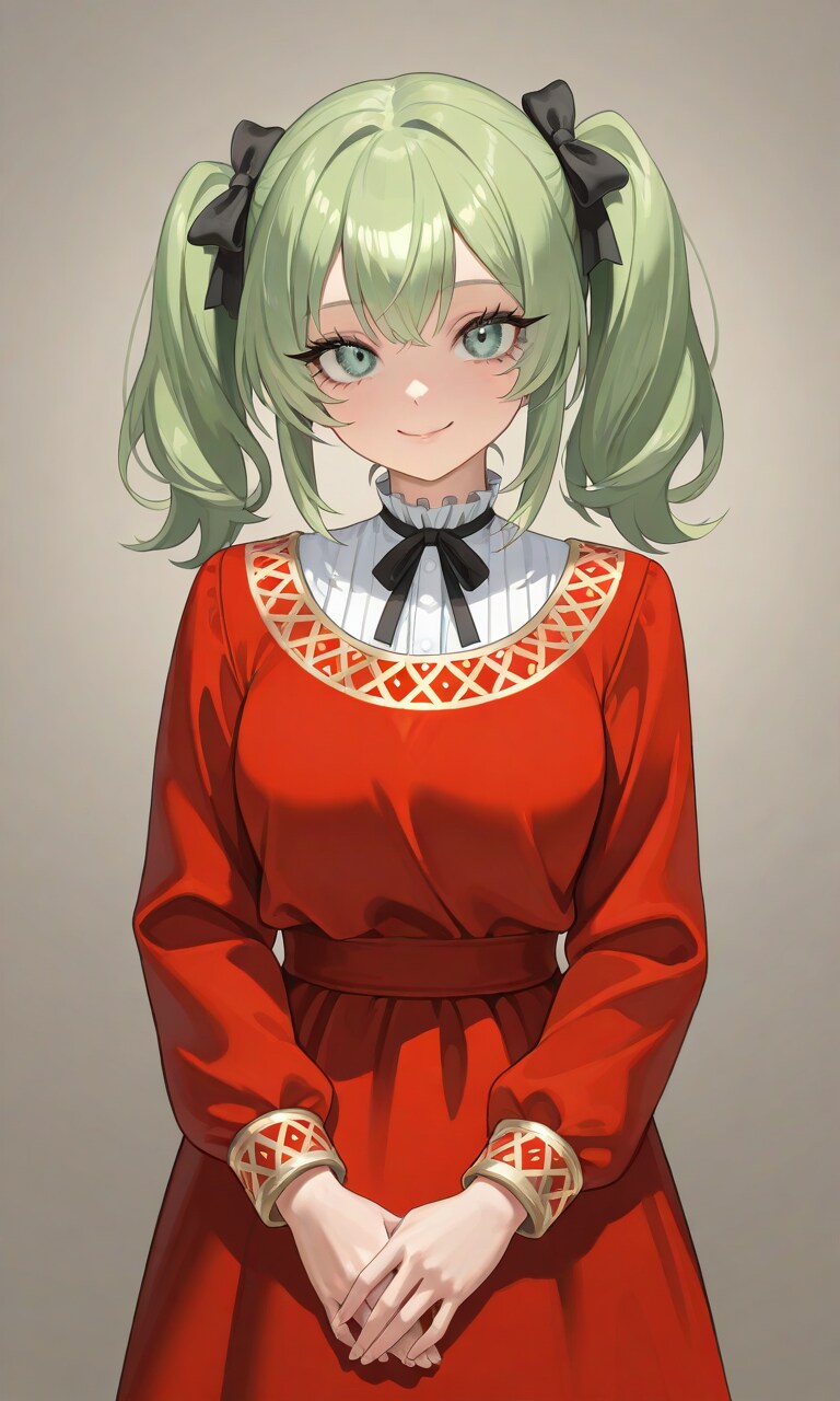 あおいちゃんと民族衣装