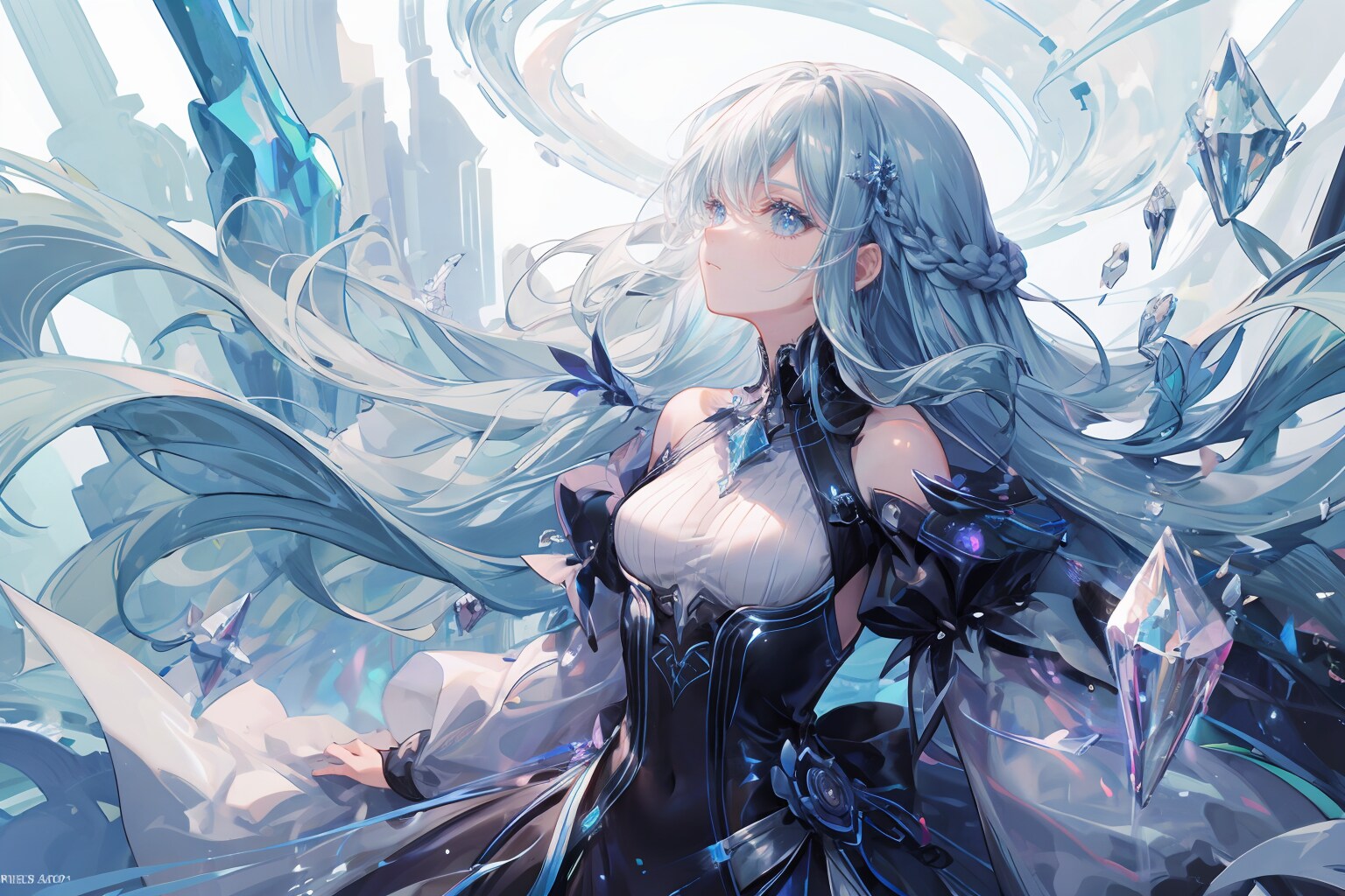 クリスタル | の人気AIイラスト・グラビア