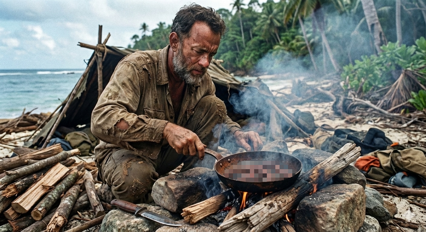 サバイバルで蚯蚓を食う | の人気AIイラスト・グラビア