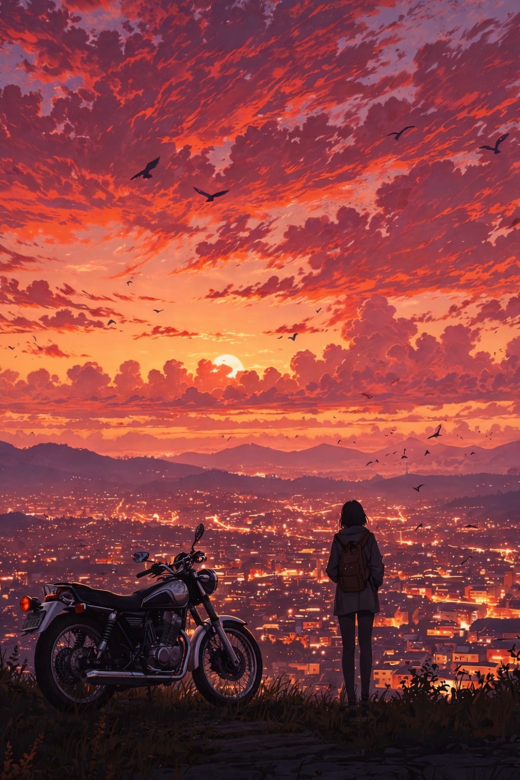 ツーリング先で出会った絶景