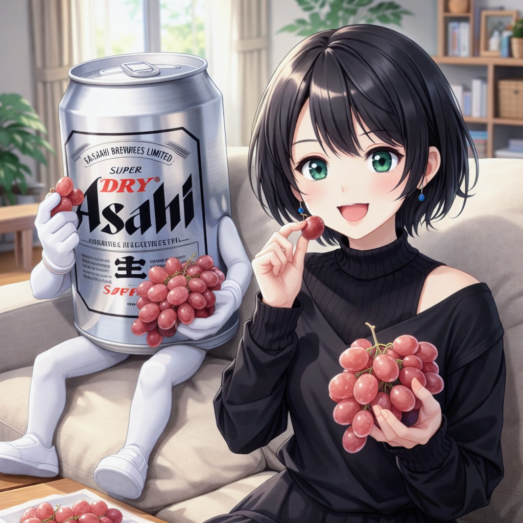 ティムコを食べる藍音ちゃん