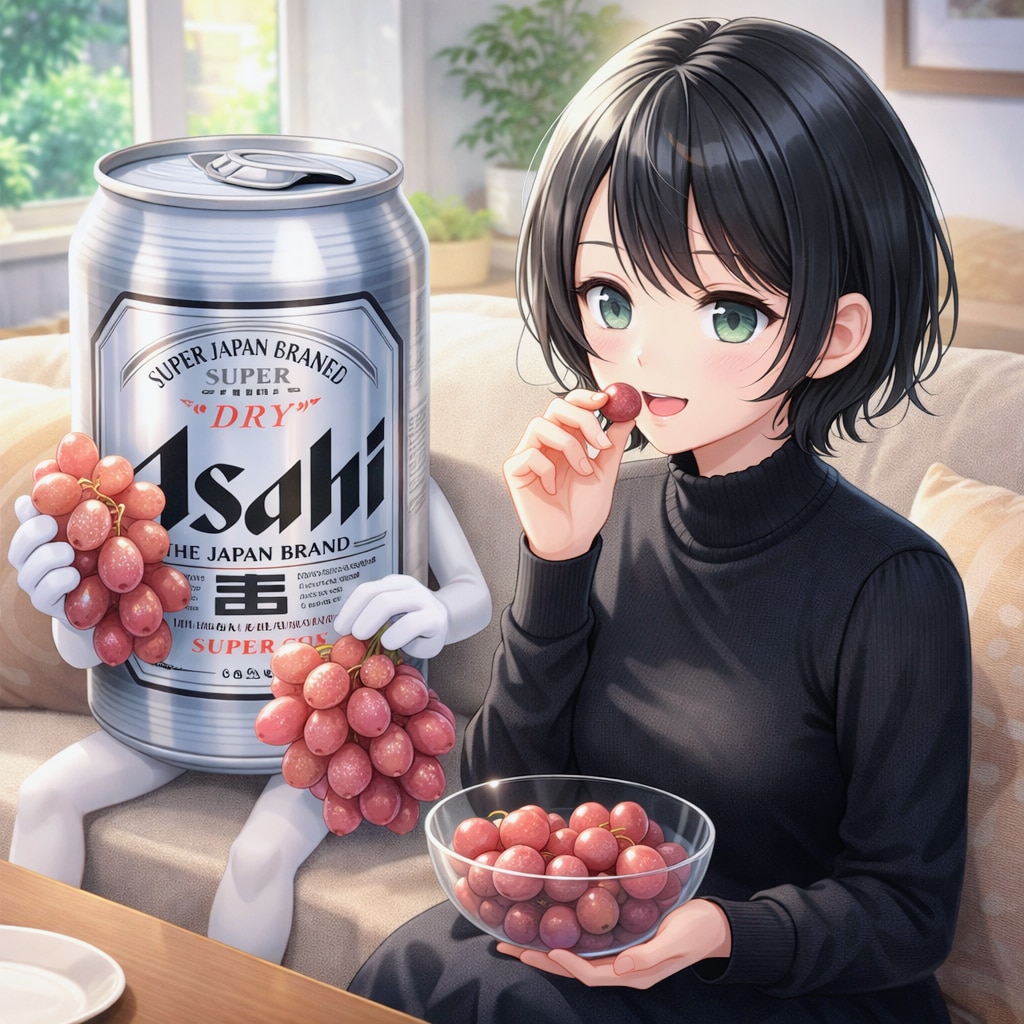 ティムコを食べる藍音ちゃん