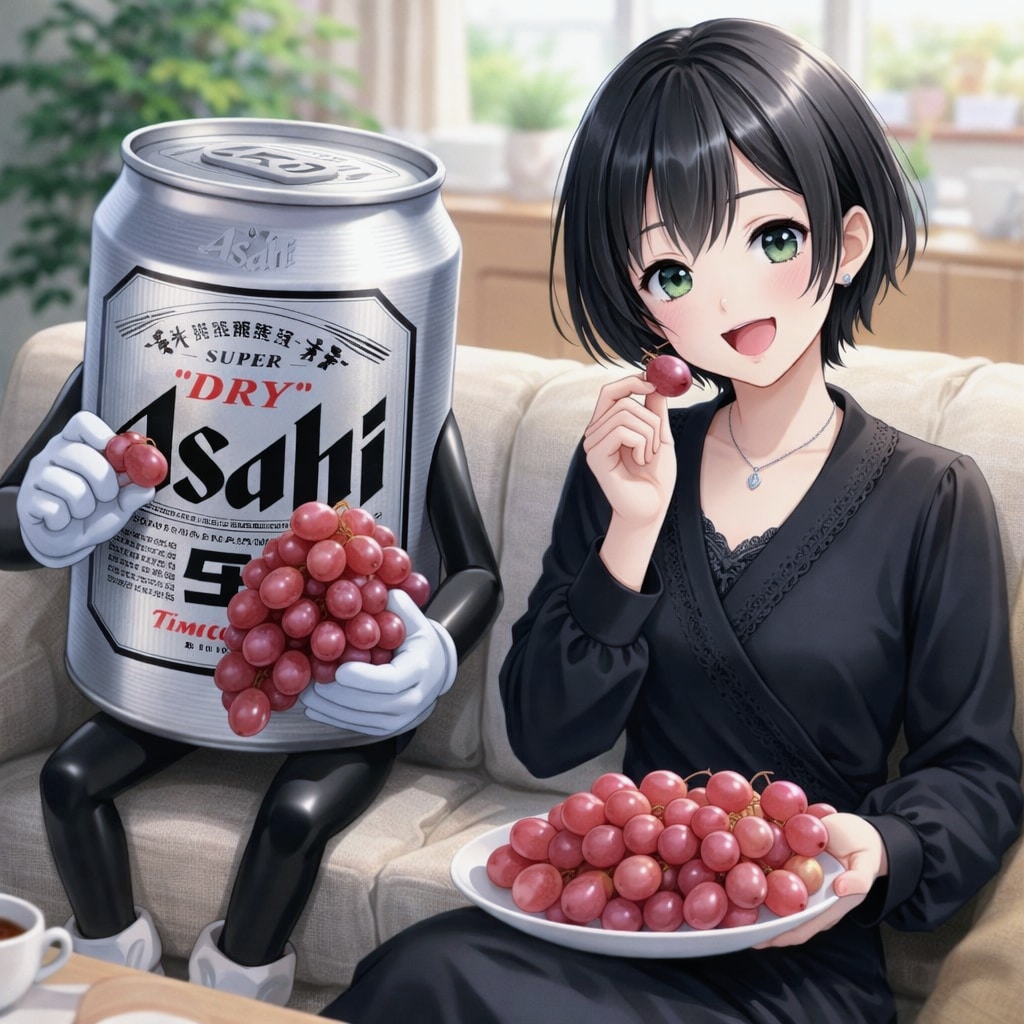 ティムコを食べる藍音ちゃん