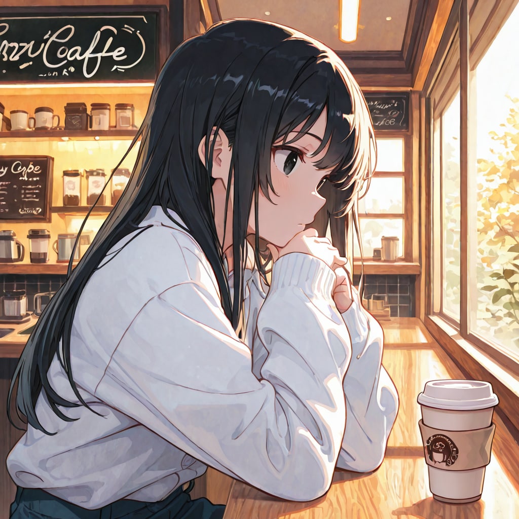 カフェのひと時11