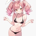 水曜日は水着🐇 2枚目