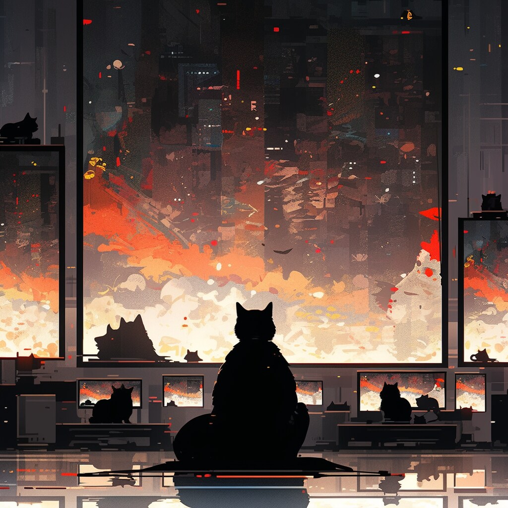 世界の崩壊を見守りながら