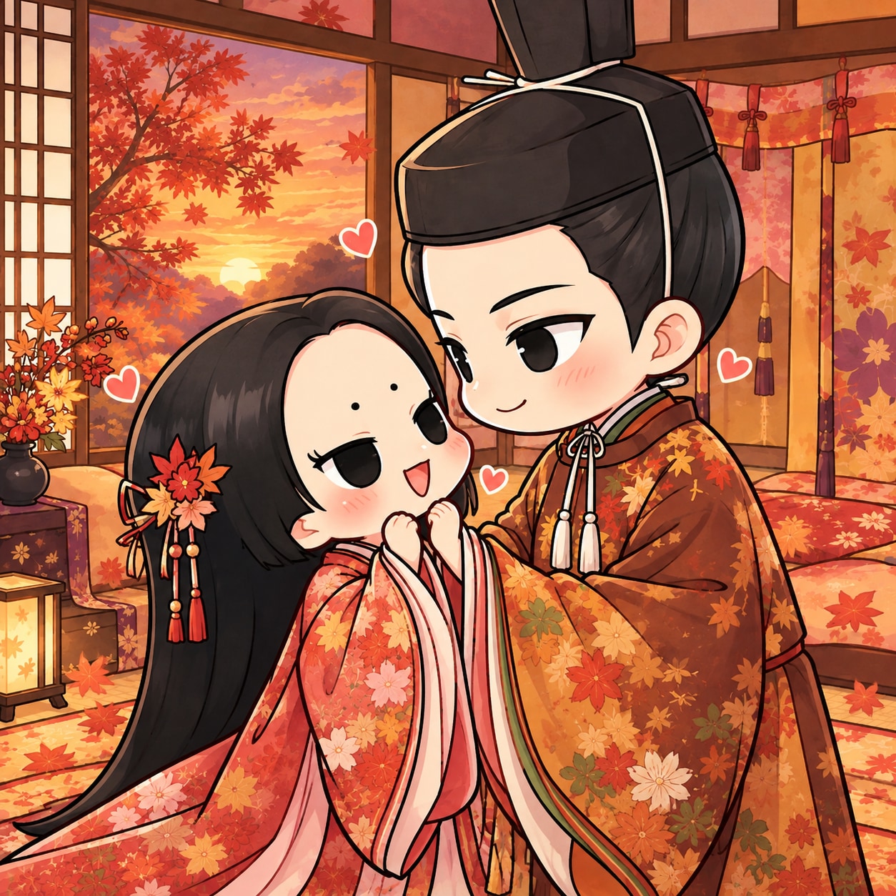 若君に会えた姫君おゆう♡ | の人気AIイラスト・グラビア