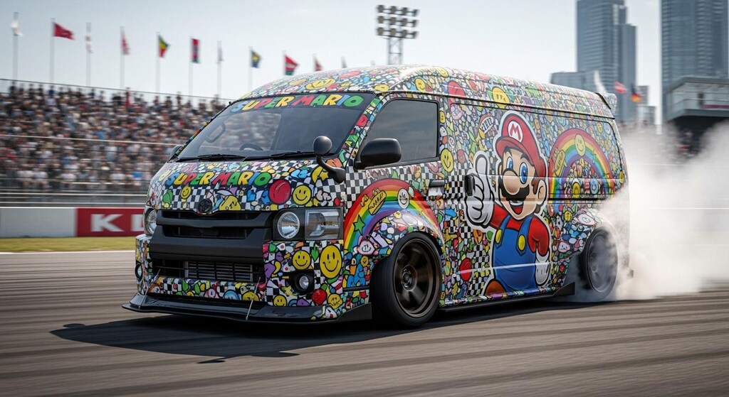 マリオハイエース