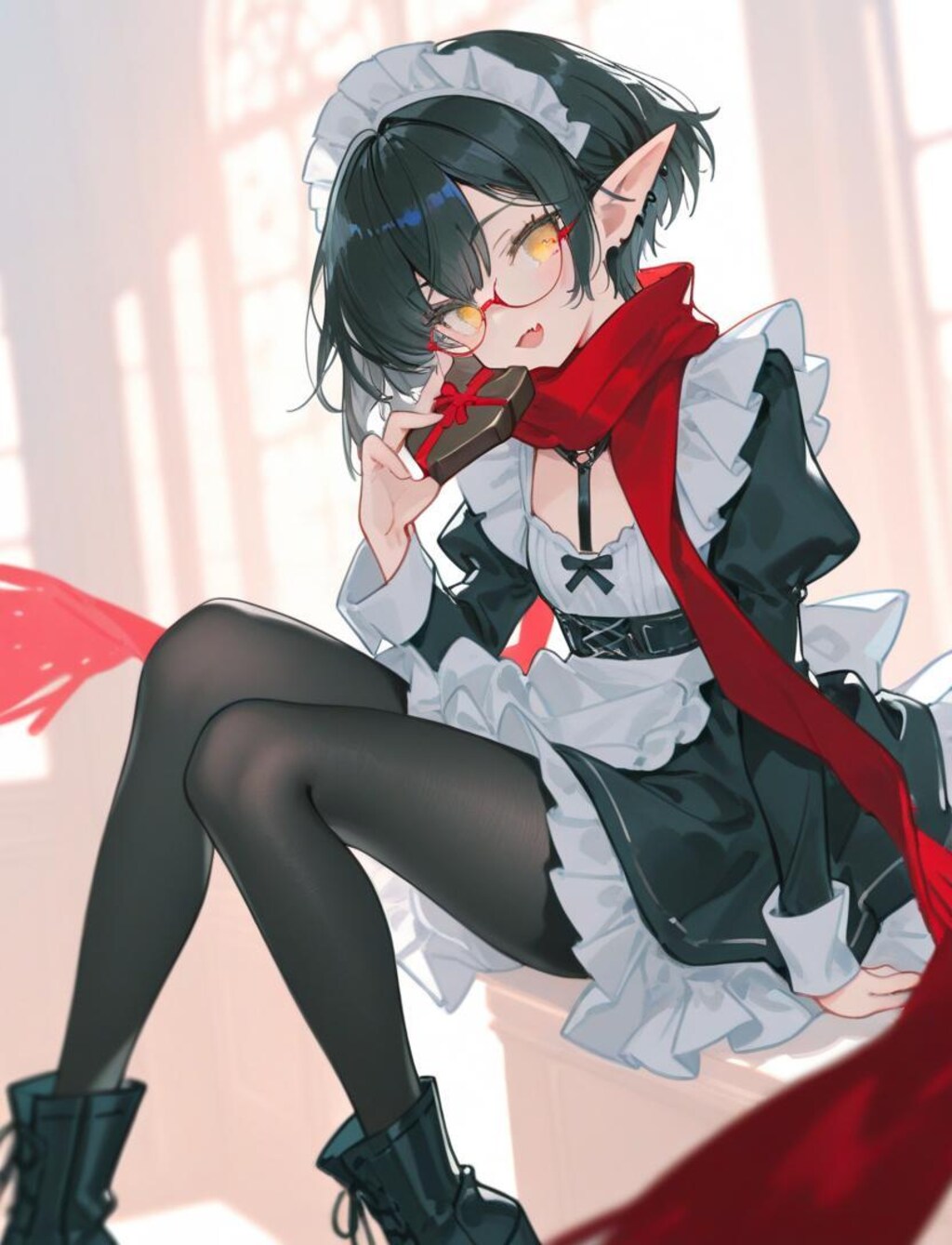 チョコ配り隊