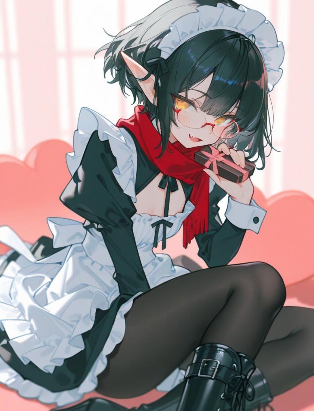 チョコ配り隊