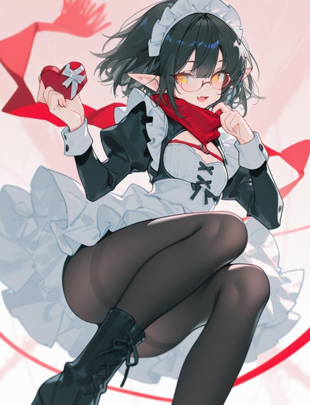 チョコ配り隊