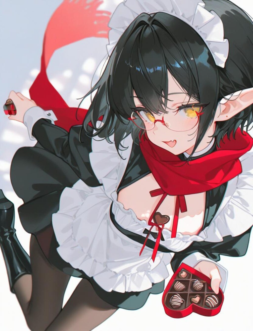 チョコ配り隊