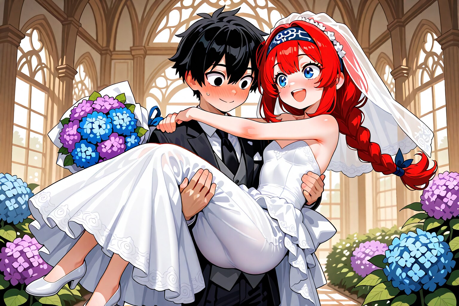 小織くんと道一くんの結婚式！？