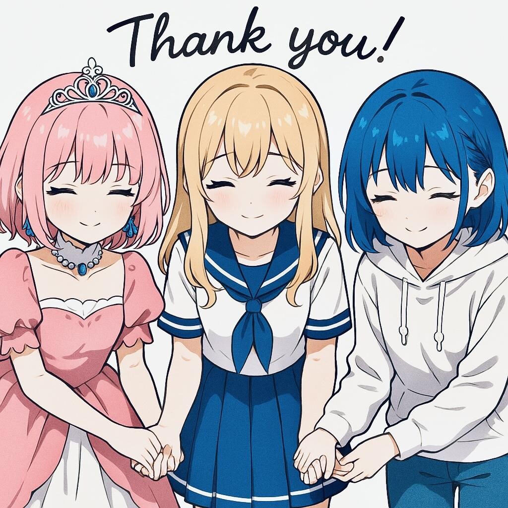 （御礼）生成機能の子ありがとうございました！