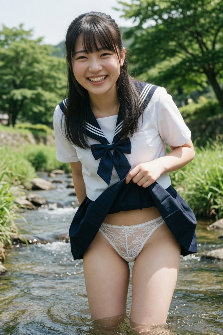 ２９日の川遊び